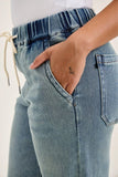 Baggy Stone Tie Jeans