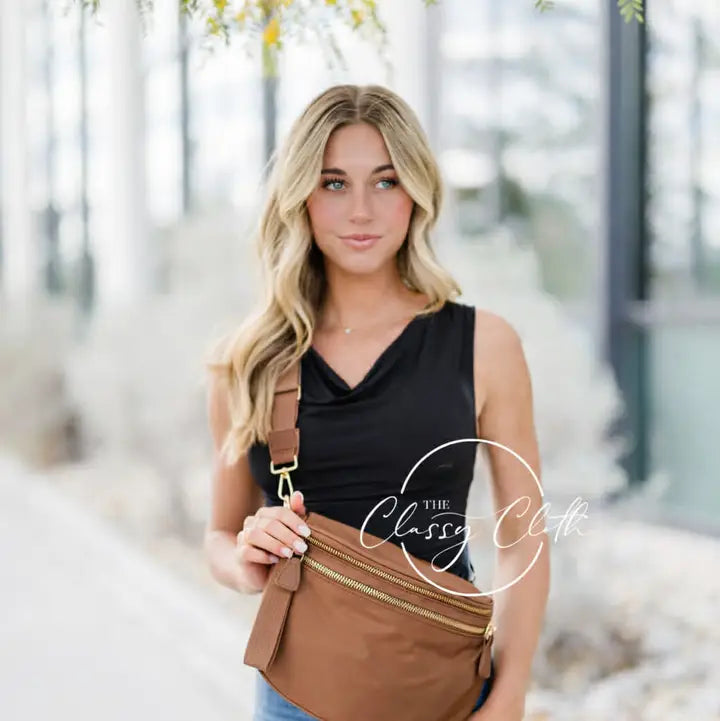 Farah Fanny Bum Bag - Mocha