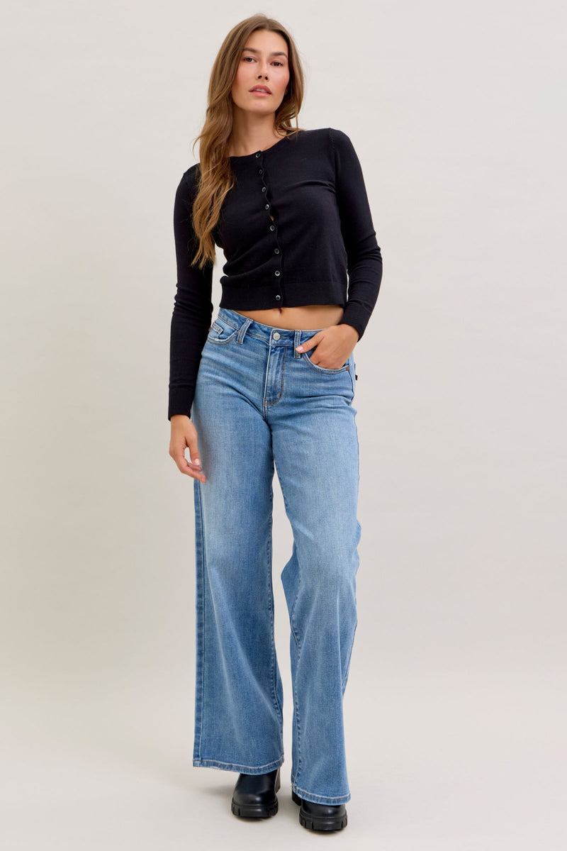 Retro Wide Leg Jean