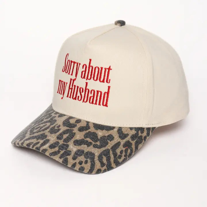 Sorry About my Husband Leopard