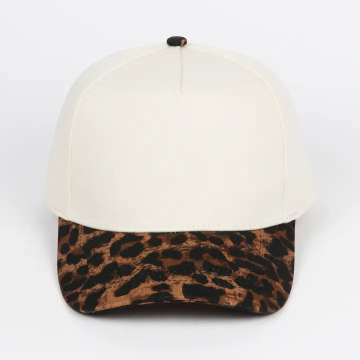 Leopard Print Baseball Hat