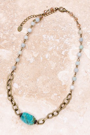 Gypsy Necklace Amazonite