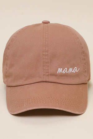 Mama Embroidered Baseball Cap