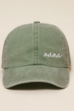 Mama Embroidered Baseball Cap