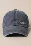 Mama Embroidered Baseball Cap