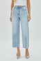 Light Wash Clean Wide Leg Jean