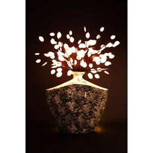 60Light Silver Dollar LED 20"