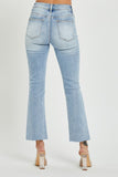 High Rise Vintage Washed STraight Leg Jean