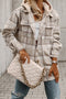 Plaid Pocketed Shacket w/Removable Hood