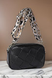 Leopard Strap Crossbody Shoulder Bag