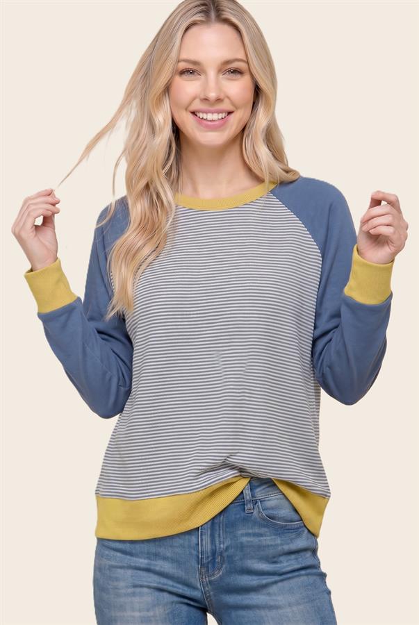 Pinstriped Top