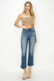 Nikki High Rise Ankle Flare Jeans