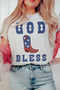 God Bless Amserican Graphic Tee