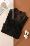 Sheer Lace Long Sleeve Top