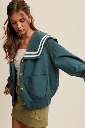 Collared Cotton Jacket