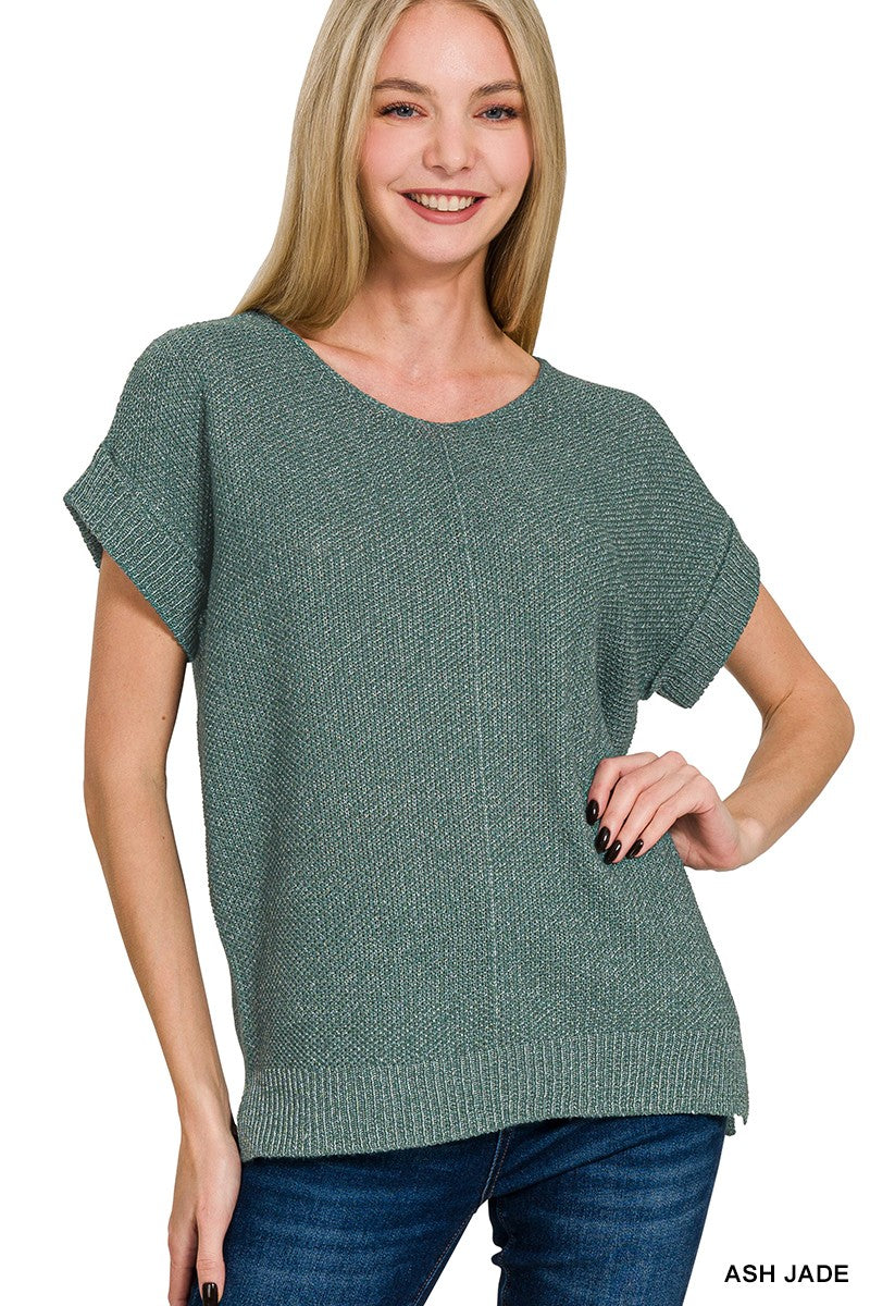 Short Sleeve Sweater