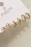 Mini Bow Huggie Hoop Trio Earrings
