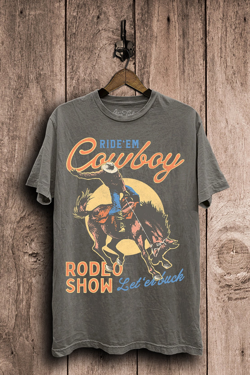 Cowboy Rodeo Show Graphic Top