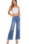 Medium Wash Wide Leg Denim