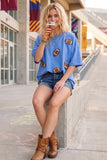 Vintage Football Oversized Tee