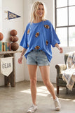 Vintage Football Oversized Tee