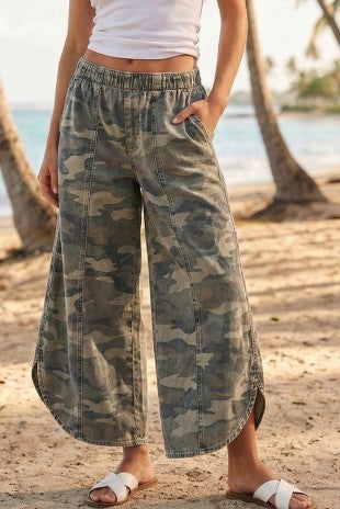 Tulip Washed Relaxed Denim Pants