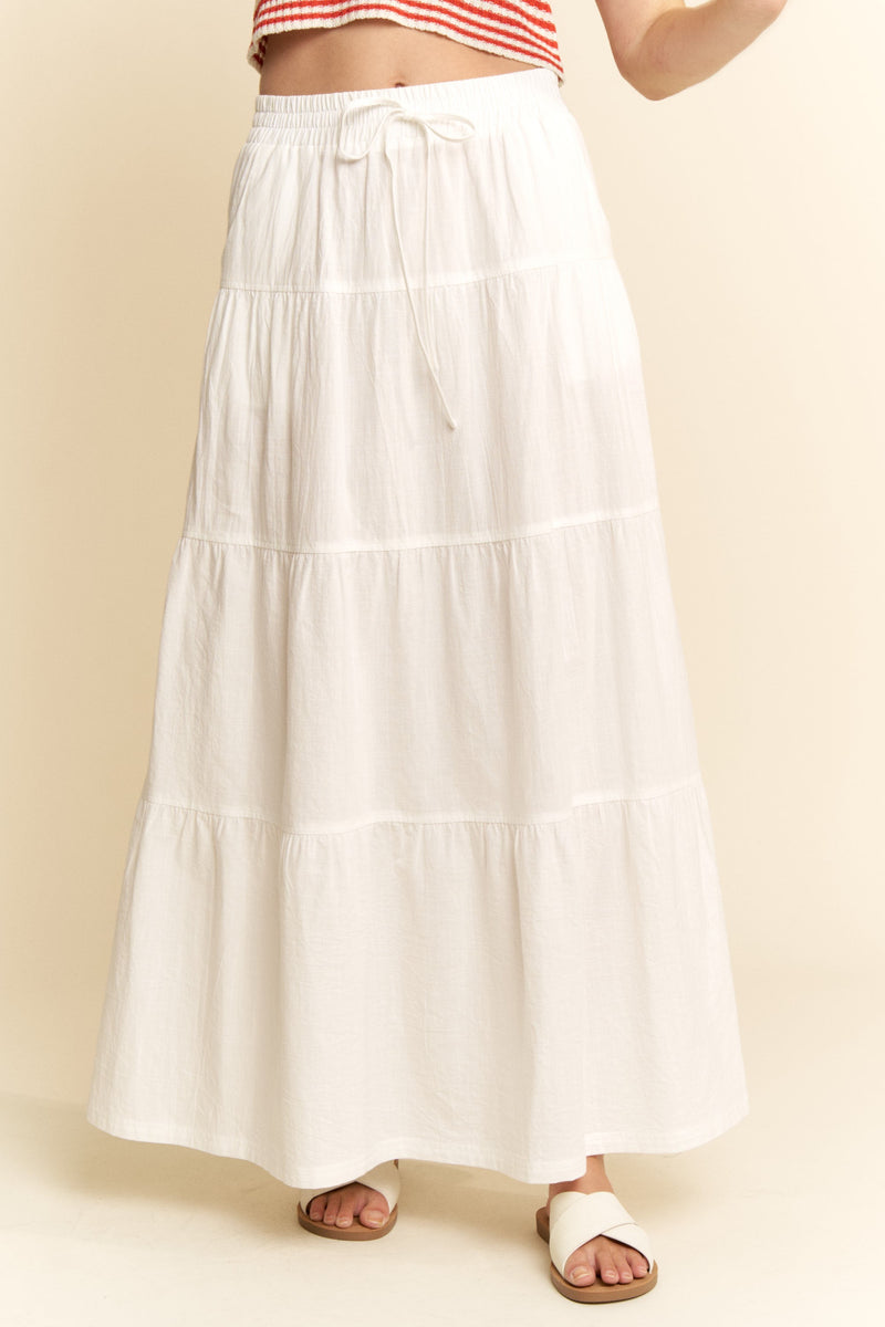 Linen Maxi Skirt