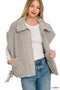 Oversized Faux Fur Vest