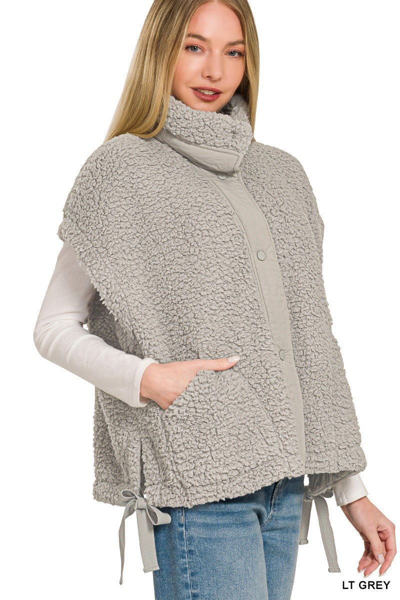 Oversized Faux Fur Vest