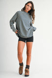 Mock Neck Long Sleeve Top