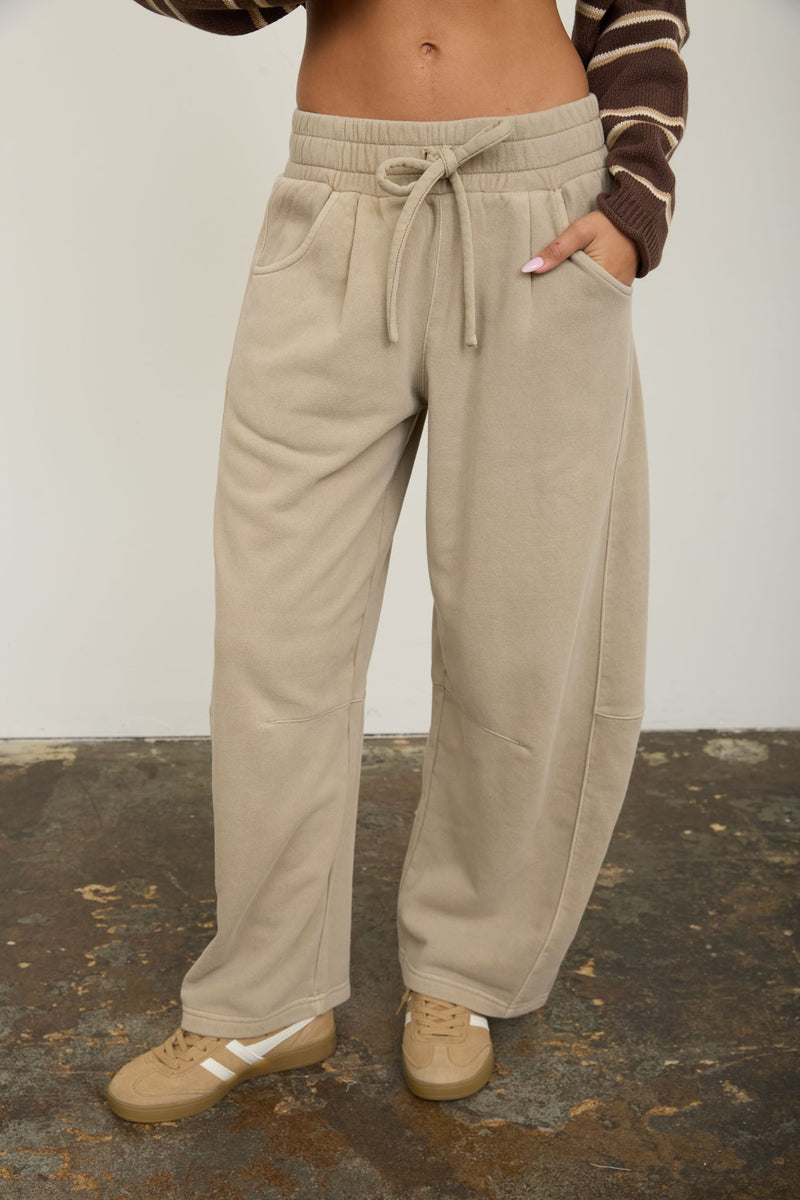 Barrel Leg Sweatpants