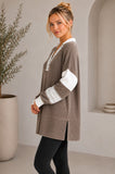 Ribbed Top w/Side Slit