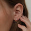 Sweet and Elegant Pearl Bow Earrings