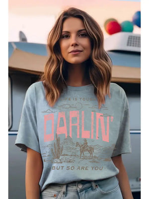 Darlin Mineral Graphic Top