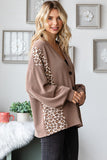 Animal Button Down Cardigan