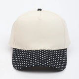 Polka Dot Hat Black