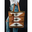 Brown, Rust & Teal Aztec Tote