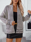 Waffle Knit Cardigan Sweater