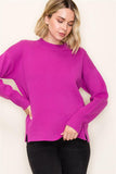 Hollie Mock Neck Sweater