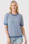Crew Neck Striped Sweater