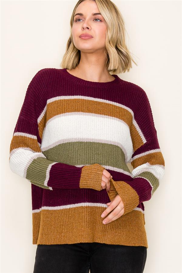 Multi Colorblock Sweater
