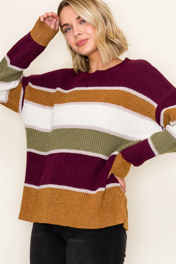 Multi Colorblock Sweater