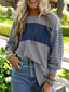 Striped Blue Top
