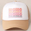 Mama Foam Trucker Hat BEIGE