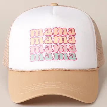 Mama Foam Trucker Hat BEIGE