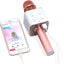 Karaoke Microphone with Power Bank - Pink