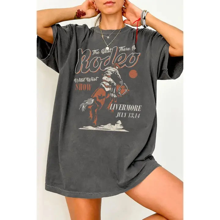 Rodeo Wild West Oversized Tee