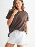 Shoreline Pima Cotton Slouchy Tee
