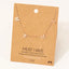 Dainty Mama Station Charm Necklace