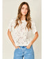 Lace Floral T Shirts